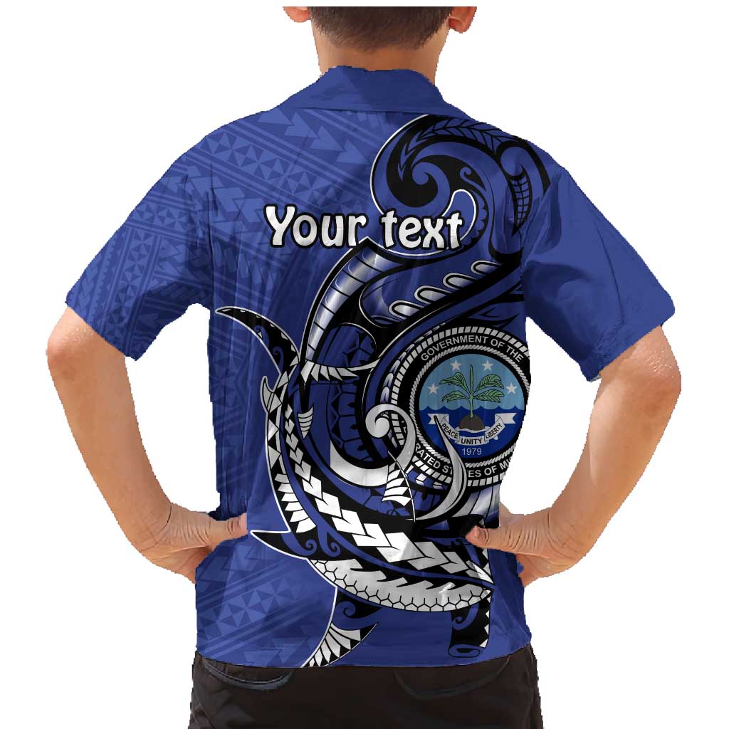 Personalized FSM 1986 Independence Day Family Matching Mermaid Dress and Hawaiian Shirt Polynesian Shark Tattoo Style LT9 - Polynesian Pride