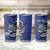 Personalized FSM 1986 Independence Day Tumbler Cup Polynesian Shark Tattoo Style