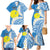 Personalized Palau 1994 Belau Rekid Family Matching Mermaid Dress and Hawaiian Shirt Polynesian Plumeria Style