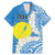 Personalized Palau 1994 Belau Rekid Family Matching Mermaid Dress and Hawaiian Shirt Polynesian Plumeria Style