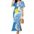 Personalized Palau 1994 Belau Rekid Family Matching Mermaid Dress and Hawaiian Shirt Polynesian Plumeria Style