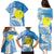 Personalized Palau 1994 Belau Rekid Family Matching Puletasi and Hawaiian Shirt Polynesian Plumeria Style