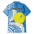 Personalized Palau 1994 Belau Rekid Family Matching Puletasi and Hawaiian Shirt Polynesian Plumeria Style