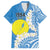 Personalized Palau 1994 Belau Rekid Family Matching Summer Maxi Dress and Hawaiian Shirt Polynesian Plumeria Style