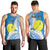 Personalized Palau 1994 Belau Rekid Men Tank Top Polynesian Plumeria Style