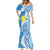 Personalized Palau 1994 Belau Rekid Mermaid Dress Polynesian Plumeria Style