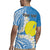 Personalized Palau 1994 Belau Rekid Rugby Jersey Polynesian Plumeria Style