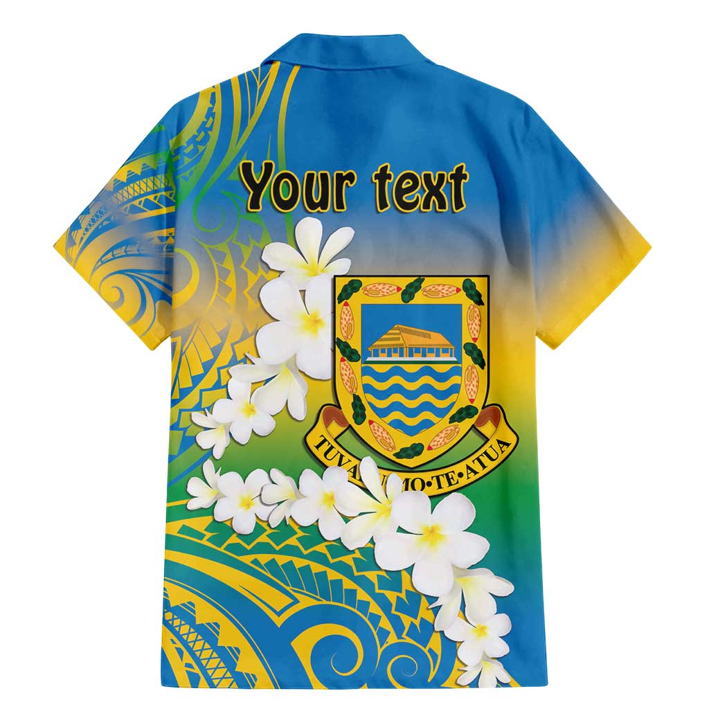 Personalised Tuvalu 1978 Independence Day Family Matching Mermaid Dress and Hawaiian Shirt Polynesian Plumeria Style