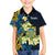 Personalised Tuvalu Beautiful Plumeria Flower Family Matching Puletasi and Hawaiian Shirt