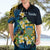 Personalised Tuvalu Beautiful Plumeria Flower Hawaiian Shirt