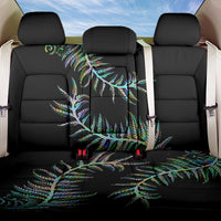 New Zealand Back Car Seat Cover Aotearoa Silver Fern Mixed Papua Shell Green Vibe