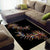 New Zealand Area Rug Aotearoa Silver Fern Mixed Papua Shell Red Vibe LT9 - Polynesian Pride
