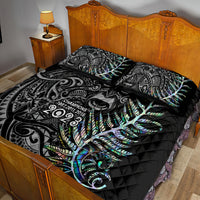 New Zealand Rugby Quilt Bed Set NZ Black Fern Champions History With Papua Shell LT9 - Polynesian Pride