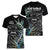 New Zealand Rugby Women V Neck T Shirt NZ Black Fern Champions History With Papua Shell LT9 - Polynesian Pride