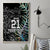 Custom New Zealand Rugby Canvas Wall Art NZ Black Fern Champions History With Papua Shell LT9 - Polynesian Pride