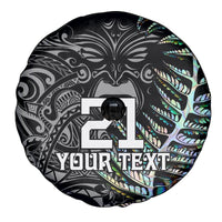 Custom New Zealand Rugby Spare Tire Cover NZ Black Fern Champions History With Papua Shell LT9 - Polynesian Pride