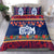 Personalised Guam Christmas Bedding Set Felis Pusgua Santa Beach Polynesian Pattern LT9 - Polynesian Pride