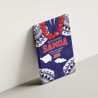 Samoa Black Saturday Canvas Wall Art Samoa mo Samoa with Blue Ula Fala LT9 - Polynesian Pride