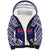 Samoa Black Saturday Sherpa Hoodie Samoa mo Samoa with Blue Ula Fala