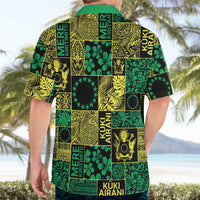 Cook Islands Mere Kiritimiti Hawaiian Shirt Pacific Patchwork Xmas Vibes LT9 - Polynesian Pride