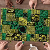 Cook Islands Mere Kiritimiti Puzzle Pacific Patchwork Xmas Vibes LT9 - Polynesian Pride