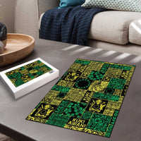 Cook Islands Mere Kiritimiti Puzzle Pacific Patchwork Xmas Vibes LT9 - Polynesian Pride