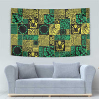 Cook Islands Mere Kiritimiti Tapestry Pacific Patchwork Xmas Vibes LT9 - Polynesian Pride