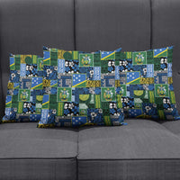 Solomon Islands Meri Kirihimete Pillow Cover Pacific Patchwork Xmas Vibes LT9 - Polynesian Pride