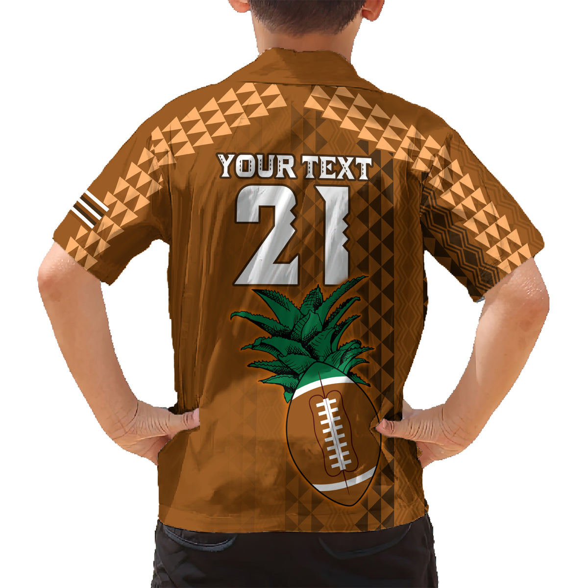 Custom Hawaii Honolulu Bowl Hawaiian Shirt With Kakau Tribal Pattern LT9 - Polynesian Pride