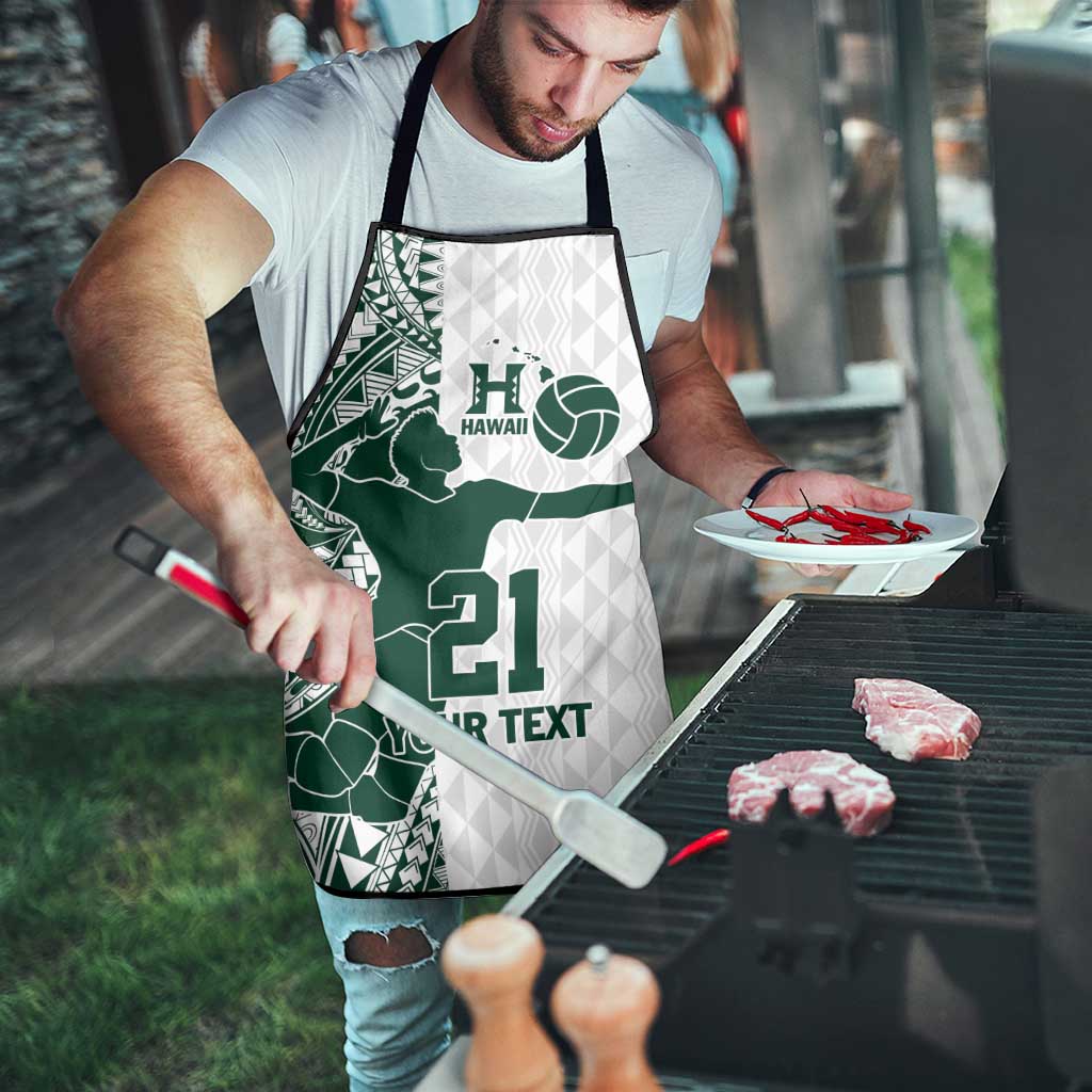 Polynesian Hawaii Volleyball Custom Apron Kakau with Sport Style - Polynesian Pride