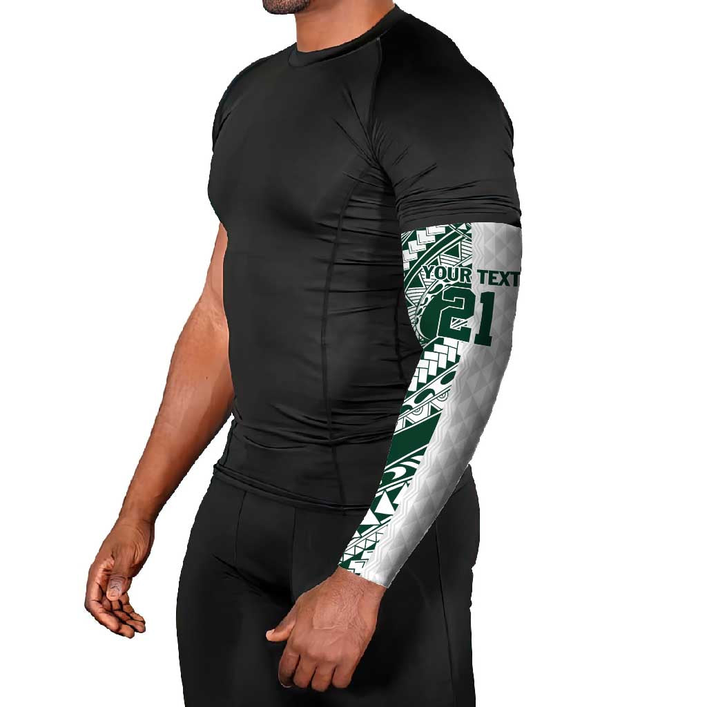 Polynesian Hawaii Volleyball Custom Arm Sleeves Kakau with Sport Style - Polynesian Pride