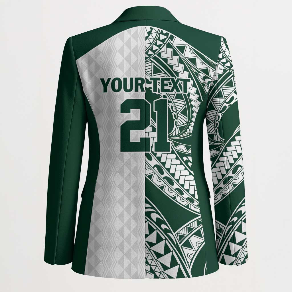 Polynesian Hawaii Volleyball Custom Blazer Kakau with Sport Style - Polynesian Pride