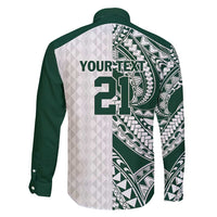 Polynesian Hawaii Volleyball Custom Family Matching Tank Maxi Dress and Hawaiian Shirt Kakau with Sport Style