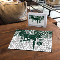 Polynesian Hawaii Volleyball Custom Puzzle Kakau with Sport Style - Polynesian Pride