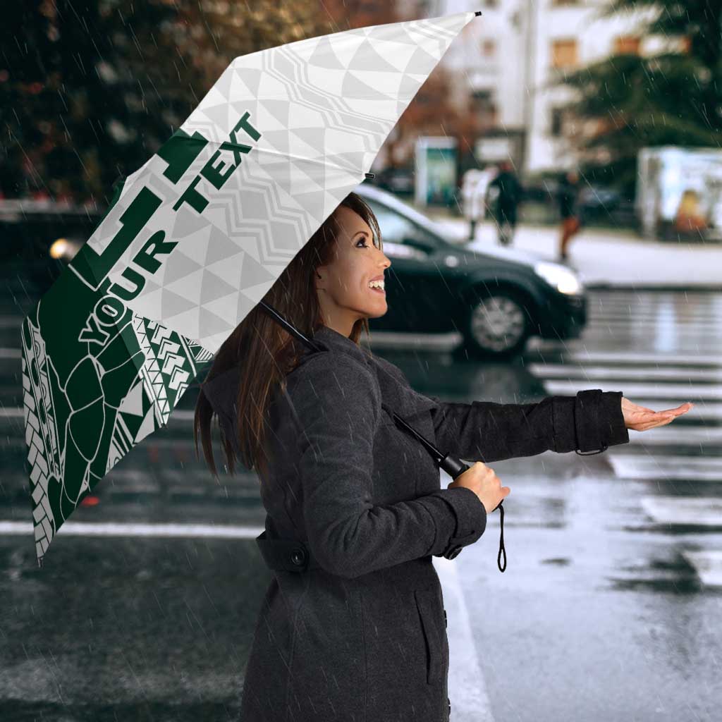 Polynesian Hawaii Volleyball Custom Umbrella Kakau with Sport Style - Polynesian Pride