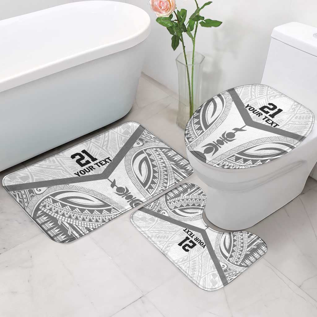 New Caledonia Football Custom Bathroom Set Go Champions Les Cagous - Polynesian Pride