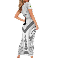 New Caledonia Football Custom Family Matching Short Sleeve Bodycon Dress and Hawaiian Shirt Go Champions Les Cagous LT9 - Polynesian Pride