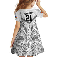 New Caledonia Football Custom Family Matching Summer Maxi Dress and Hawaiian Shirt Go Champions Les Cagous LT9 - Polynesian Pride