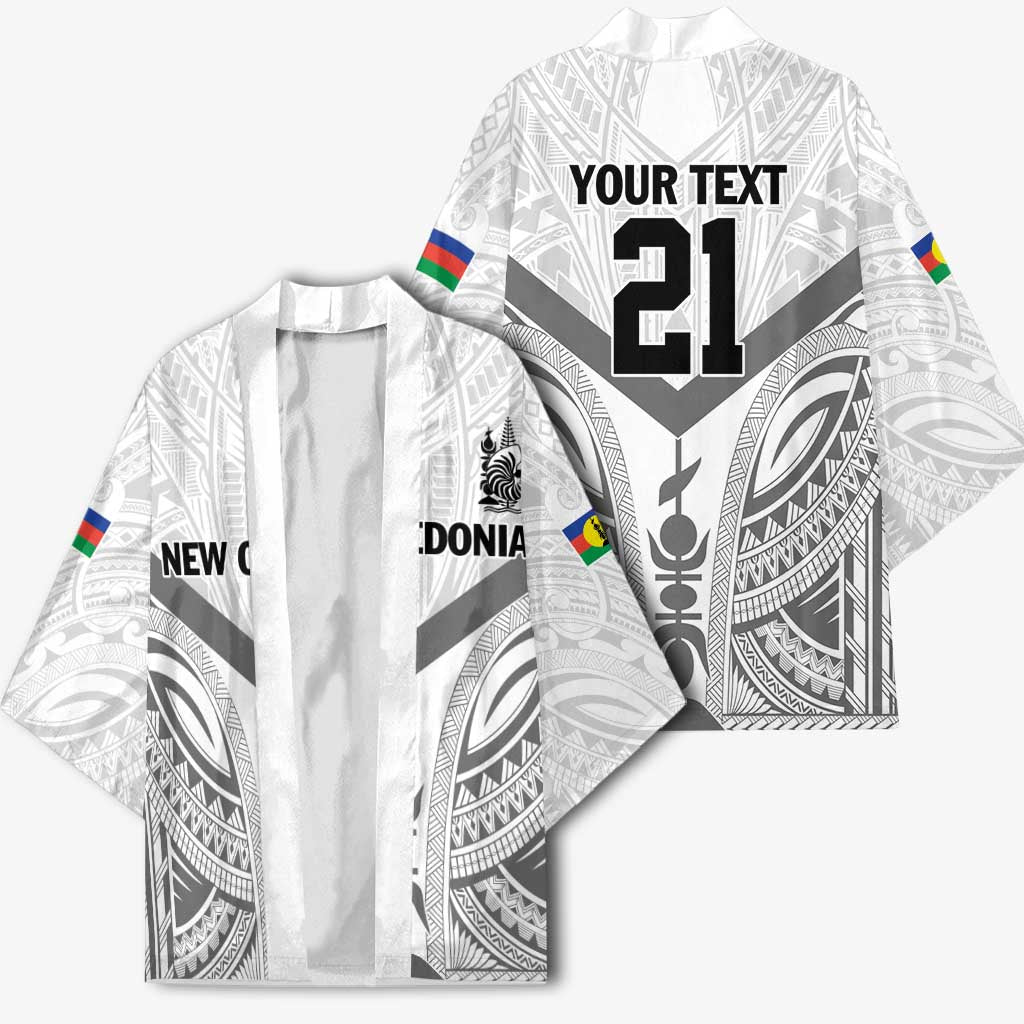 New Caledonia Football Custom Kimono Go Champions Les Cagous - Polynesian Pride