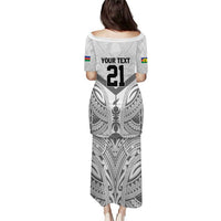 New Caledonia Football Custom Puletasi Go Champions Les Cagous