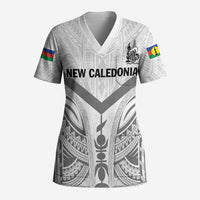 New Caledonia Football Custom Scrub Top Go Champions Les Cagous - Polynesian Pride