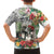 Skeleton Love for Valentine’s Day Family Matching Off The Shoulder Long Sleeve Dress and Hawaiian Shirt Polynesian Tribal Love Forever
