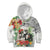 Skeleton Love for Valentine’s Day Kid Hoodie Polynesian Tribal Love Forever
