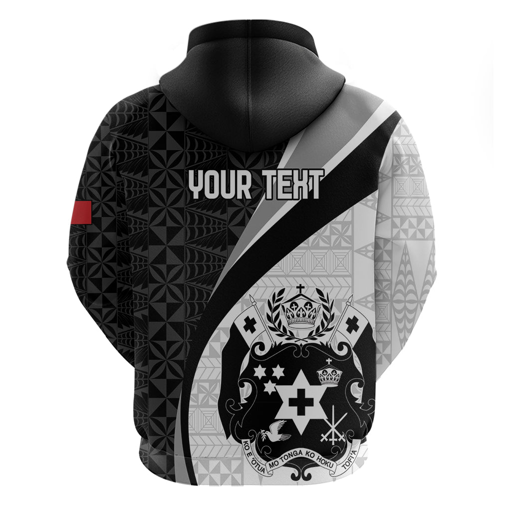 Personalised Tonga Emancipation Day Hoodie Since 1970 Ngatu Tribal Pattern