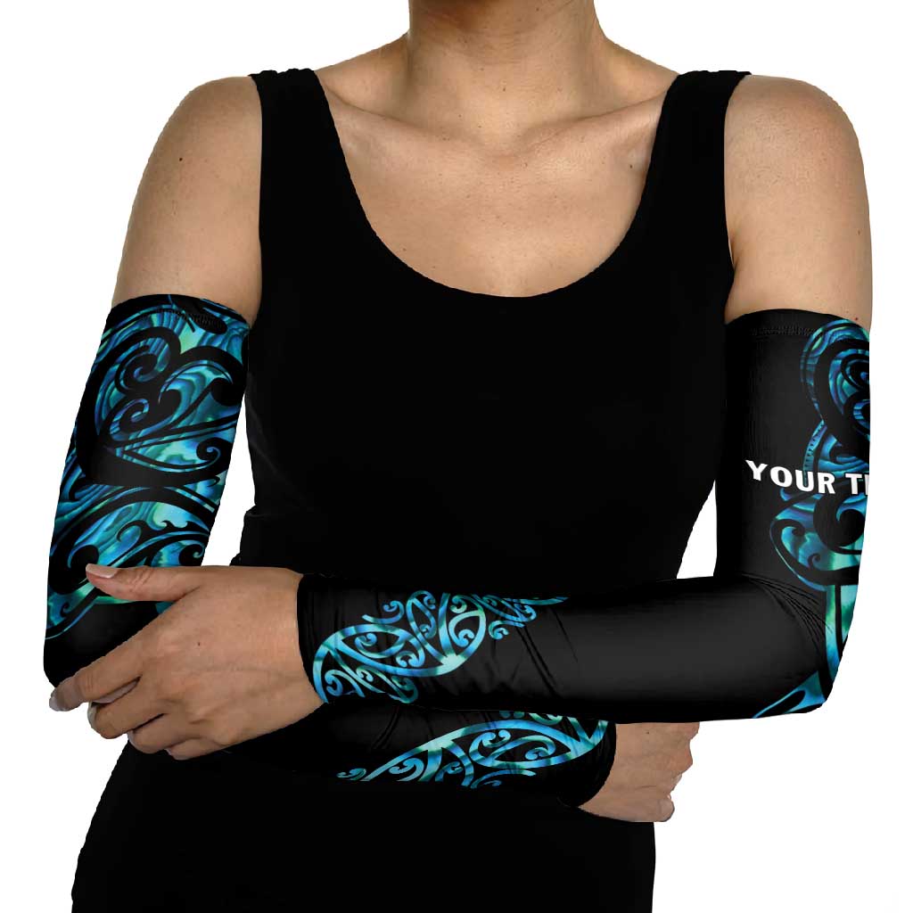 All Black Maori Tribal Tattoo Personalised Arm Sleeves Polynesian Style - Polynesian Pride