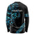 All Black Maori Tribal Tattoo Personalised Long Sleeve Shirt Polynesian Style