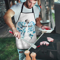 Queensland Maori Kiwi Personalised Apron Ma Kakariki Papua Shell Maori Tribal Tattoo - Polynesian Pride