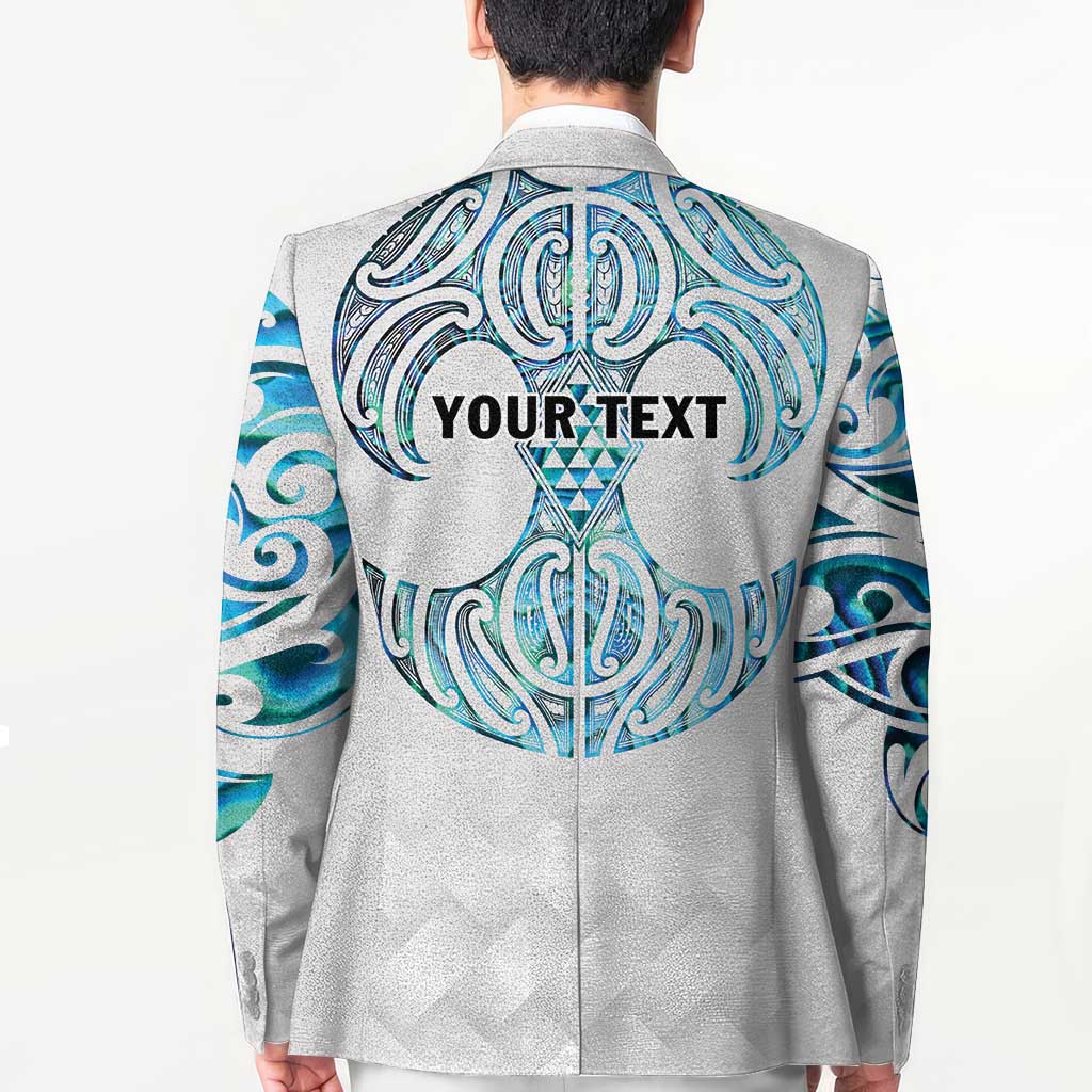 Queensland Maori Kiwi Personalised Blazer Ma Kakariki Papua Shell Maori Tribal Tattoo LT9 - Polynesian Pride