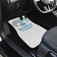 Queensland Maori Kiwi Personalised Car Mats Ma Kakariki Papua Shell Maori Tribal Tattoo LT9 - Polynesian Pride