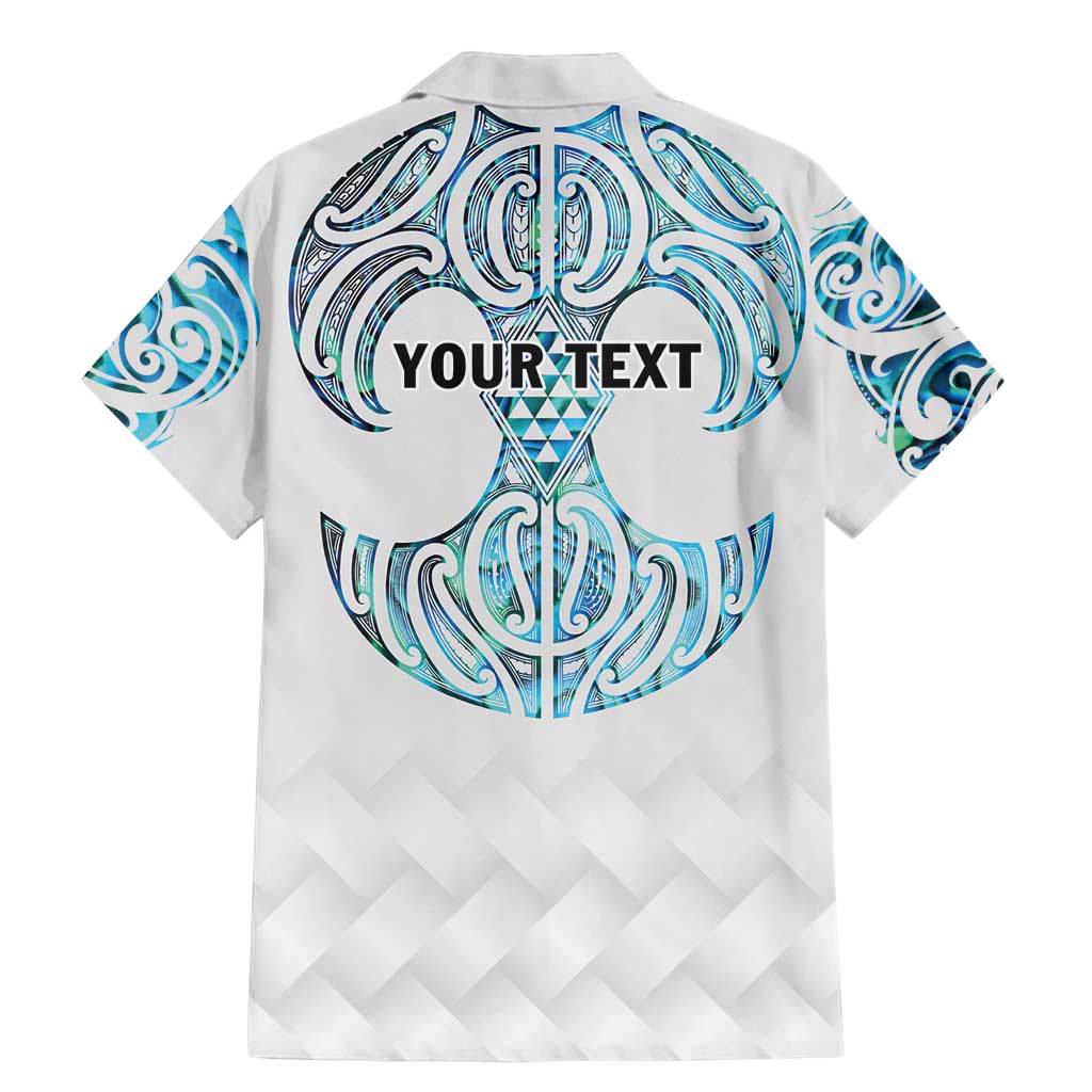 Queensland Maori Kiwi Personalised Family Matching Mermaid Dress and Hawaiian Shirt Ma Kakariki Papua Shell Maori Tribal Tattoo